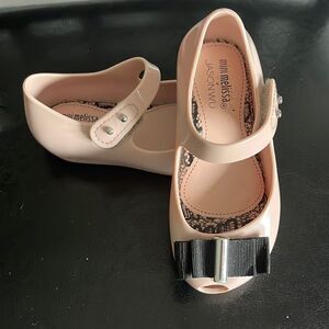 Mini Melissa pink shoes 